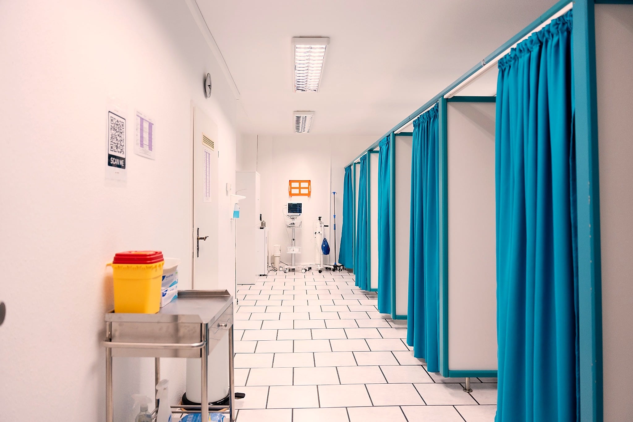 Raum in der Praxisklinik GynEvo